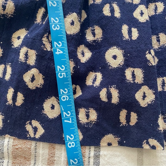 Free People Blue Indigo Combo Molly Floral Tunic S - Picture 14 of 15